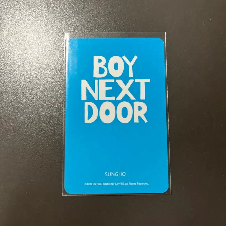 [BUNJANG] BOYNEXTDOOR Sung-ho Lightstick Photocard / 보넥도 성호 응원봉포카