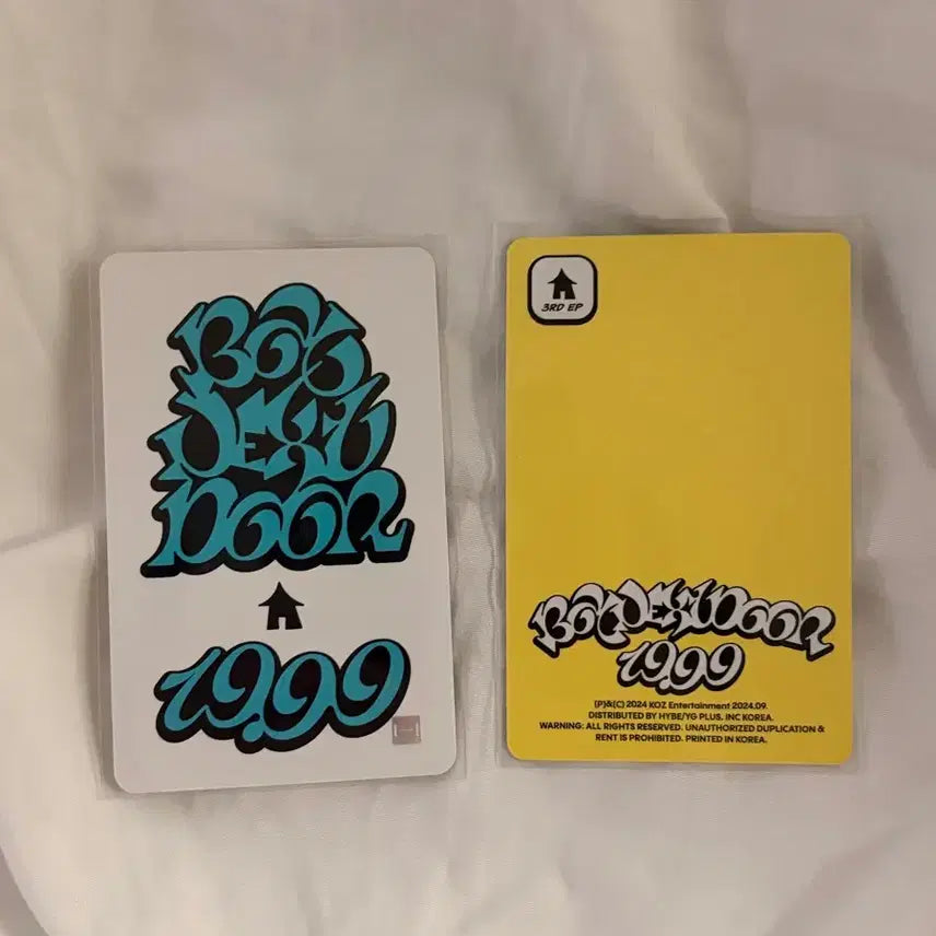 [BUNJANG] BOYNEXTDOOR Unhak Album Photocard / 보이넥스트도어 운학 19.99 앨범 포카