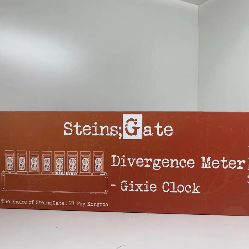 [BUNJANG] Steins;Gate Divergence Meter Clock / [슈타인즈 게이트] 다이버전스 미터기 시계 판매