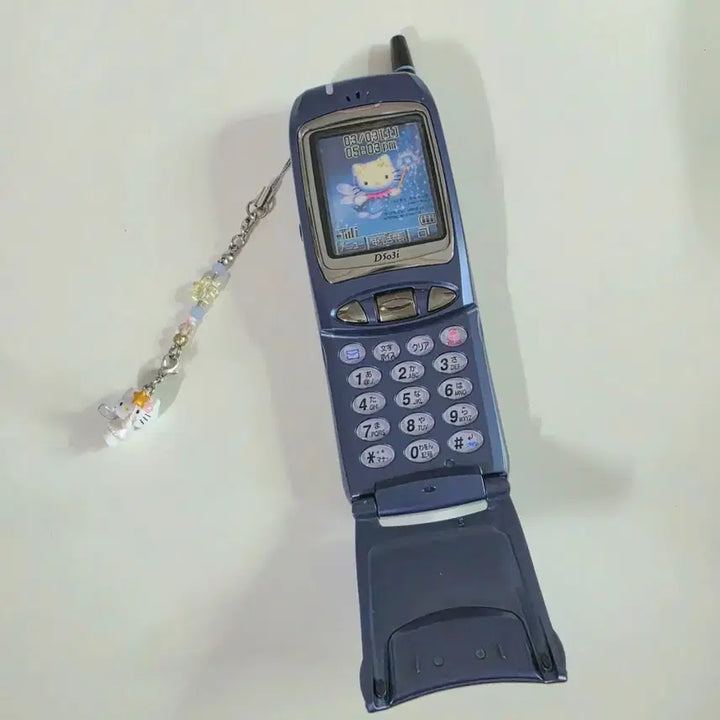 [BUNJANG] Rare Vintage Fairy Kitty Phone Docomo Mockup Bar Phone Model / 레어 고전 천사 페어리 키티폰  도코모 목업폰 바형 휴대폰 모형폰