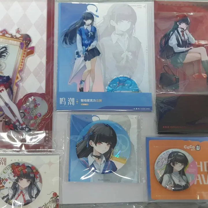 [BUNJANG] Myeongjo Chisa Acrylic Can Badge Set / 명조 치사 아크릴 캔뱃지