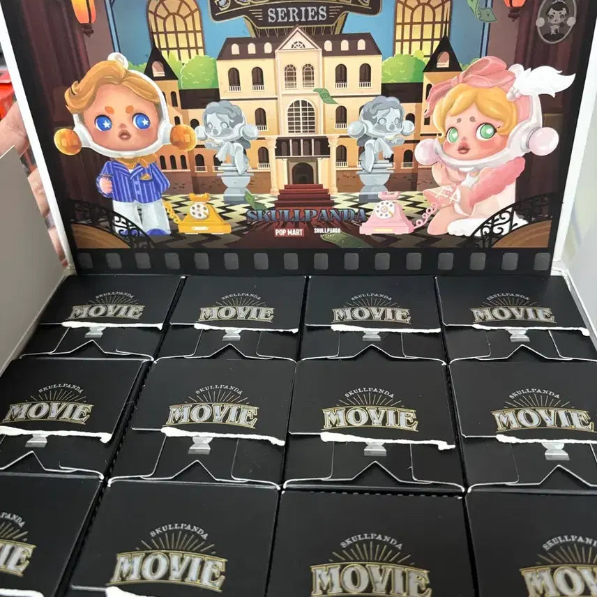 [BUNJANG] Pop Mart Skullpanda Action Series Movie Full Box / 팝마트 스컬판다 액션시리즈 movie 풀박스 판매