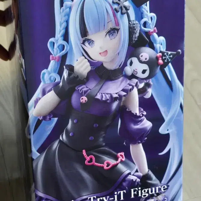 [BUNJANG] Furyu Yuki Miku x Kuromi Collaboration Figure (Unsealed) / 후류 유키미쿠x쿠로미 콜라보 피규어 (단순 개봉)