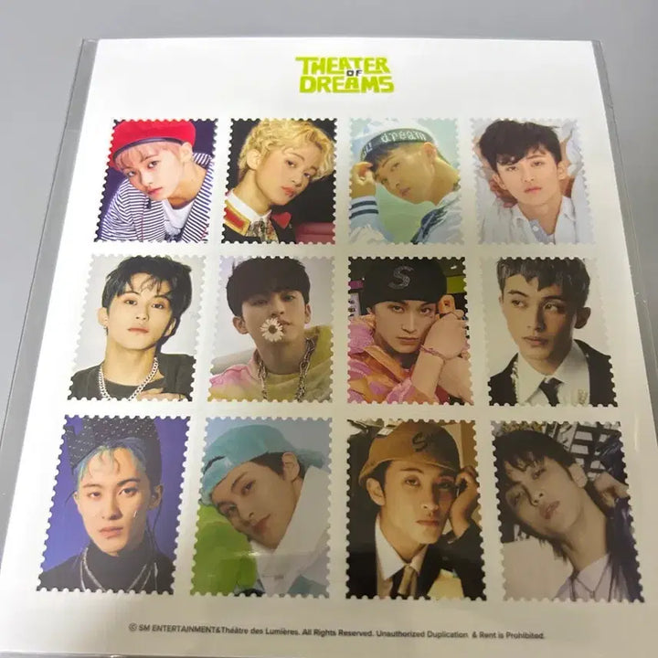 [BUNJANG] NCT Mark Theater of Dreams Stamp Sticker / 엔시티 마크 시어터 오브 드림 스탬프