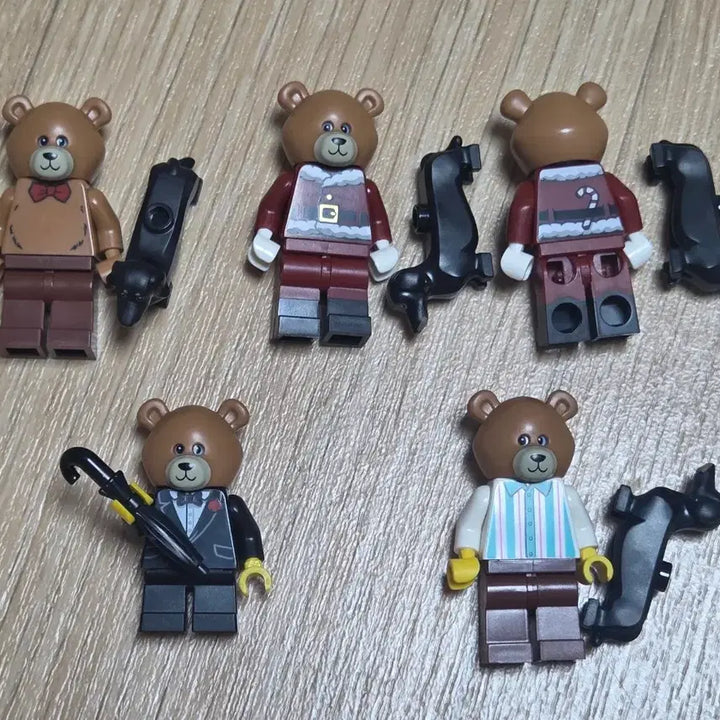 [BUNJANG] LEGO BAM Teddy Bear Minifigure / 레고 BAM 곰돌이 알바 미니피규어