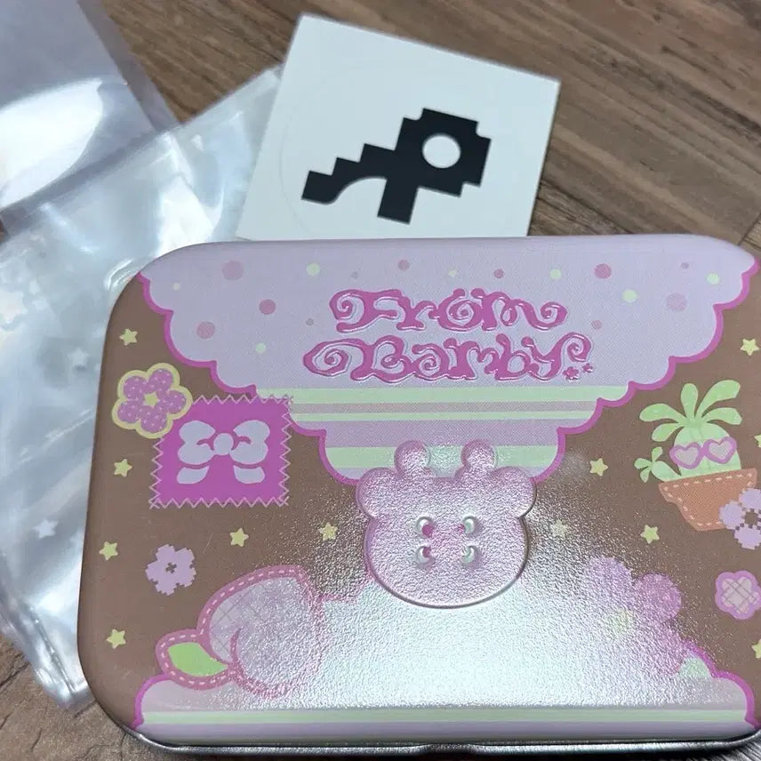 [BUNJANG] Bambi Birthday Cookie Tin Case / 밤비 생일 쿠키 틴케이스