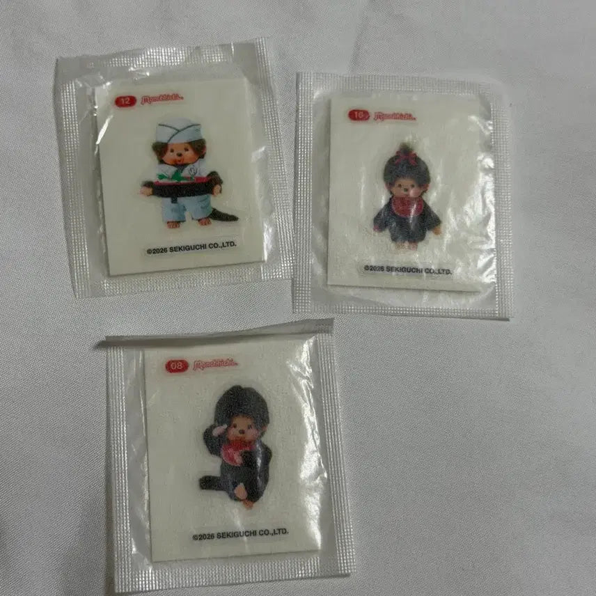[BUNJANG] Monchhichi Collection Stickers Individual Sale / 몬치치 띠부띠부씰 개별판매