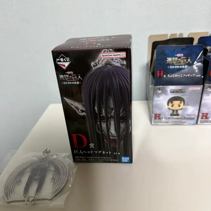 [BUNJANG] Attack on Titan D Prize Giant Magnet (Sealed) / 미개봉)진격의 거인 D상 거인 마그넷