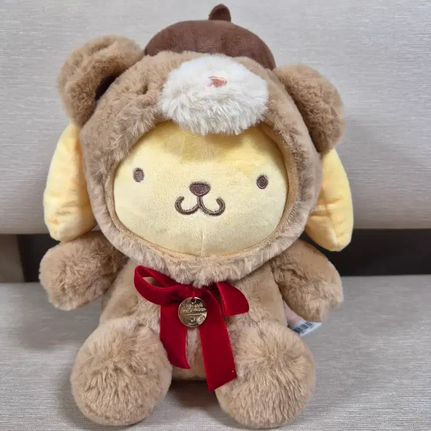 [BUNJANG] Pompompurin Latte Bear Plush 25cm / (새제품) 폼폼푸린 라떼베어 25cm 중인형
