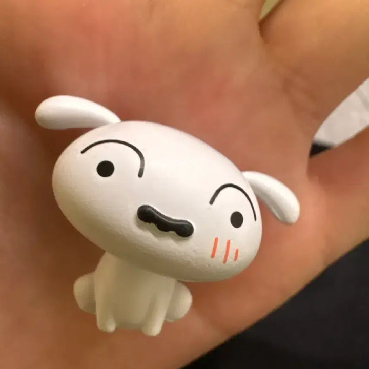 [BUNJANG] Mini Jindo Dog Figure / 흰둥이 미니 피규어