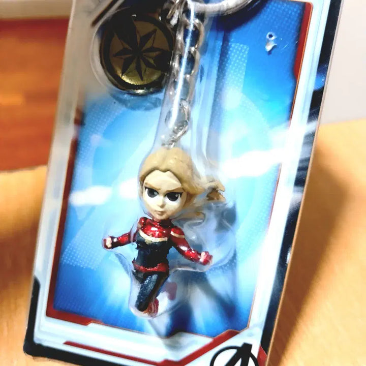 [BUNJANG] Captain Marvel Avengers Endgame Keychain / 캡틴 마블 CAPTAIN MARVEL 어벤져스 엔드게임 키링