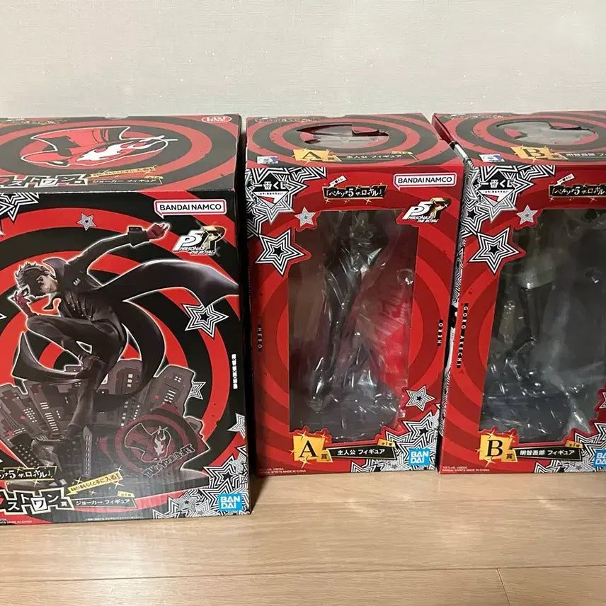 [BUNJANG] Persona 5 Joker &amp; Goro Akechi Bundle Set Figures / 페르소나 5 조커 피규어 A, B, 라스트원 일괄