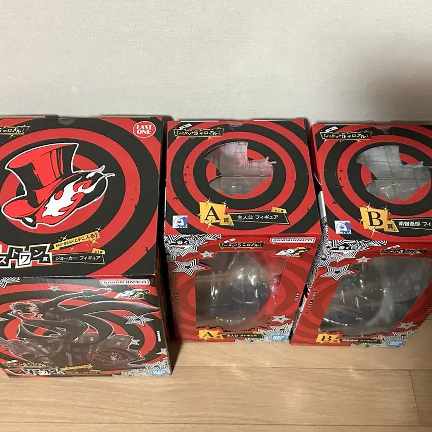 [BUNJANG] Persona 5 Joker &amp; Goro Akechi Bundle Set Figures / 페르소나 5 조커 피규어 A, B, 라스트원 일괄