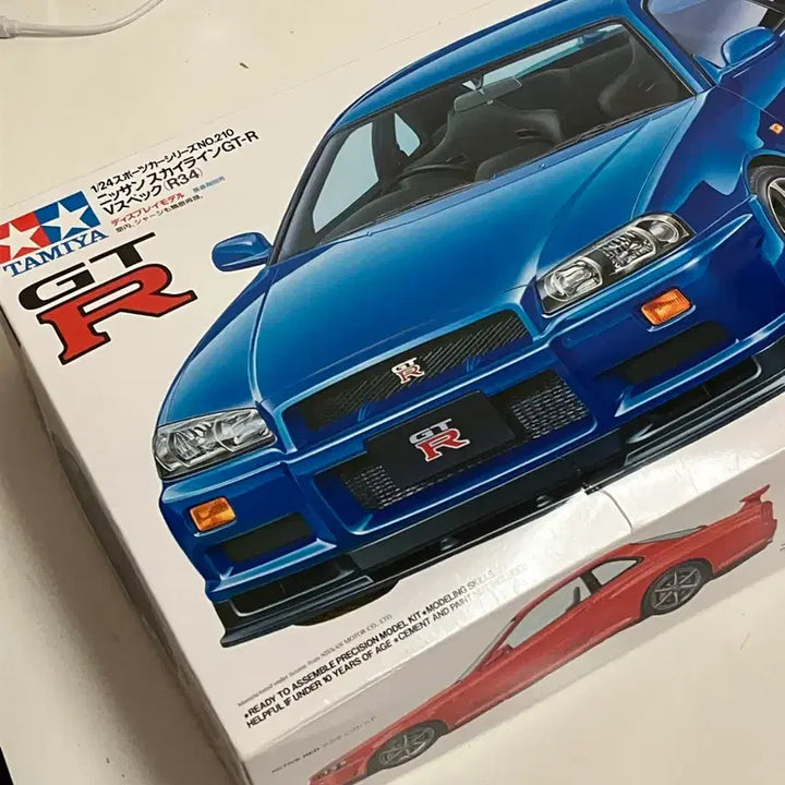 [BUNJANG] Tamiya 1/24 Skyline GT-R R34 V-Spec Model Kit / 타미야 1/24 스카이라인 GT-R R34 모델 키트 프라모델