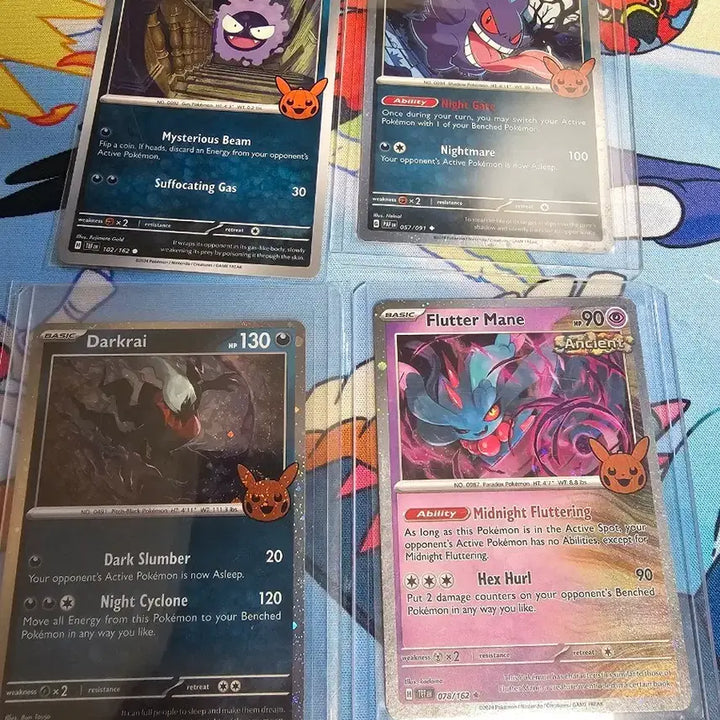 [BUNJANG] Pokemon Halloween Set Darkrai Phanpy Mamoswine / 북미 힐로윈 세트, 다크라이, 팬텀,무우마