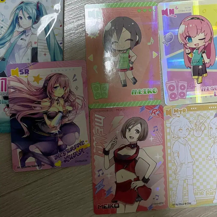 [BUNJANG] Vocaloid Card Pack Hatsune Miku V3 Luka Meiko Rin Len Kagamine SR / 보카로 카드팩 하츠네 미쿠 v3 루카 메이코 린 렌 카가미네 sr