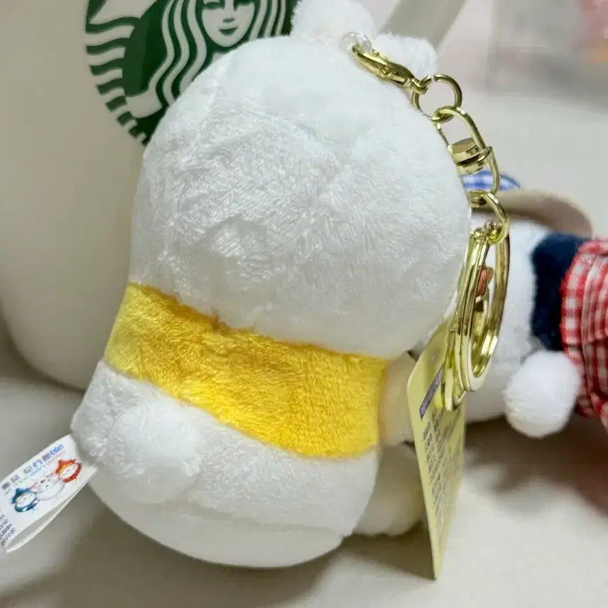 [BUNJANG] Marshmallow Plush Keychain / 마시마로 키링 인형