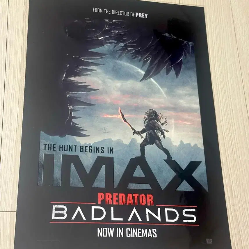 [BUNJANG] Predator IMAX Poster (A3) / [전용박스포장]영화 프레데터 아이맥스 포스터(A3)