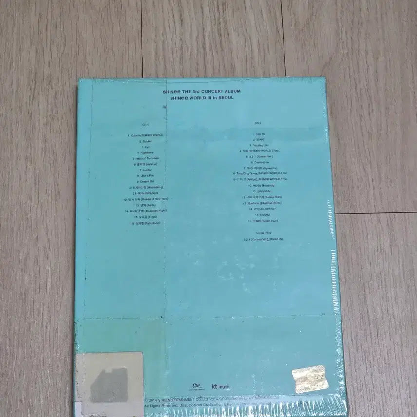 [BUNJANG] SHINee SHINee World III Live Album Sealed / 샤이니 샤이니월드3 팝콘 라이브앨범 미개봉