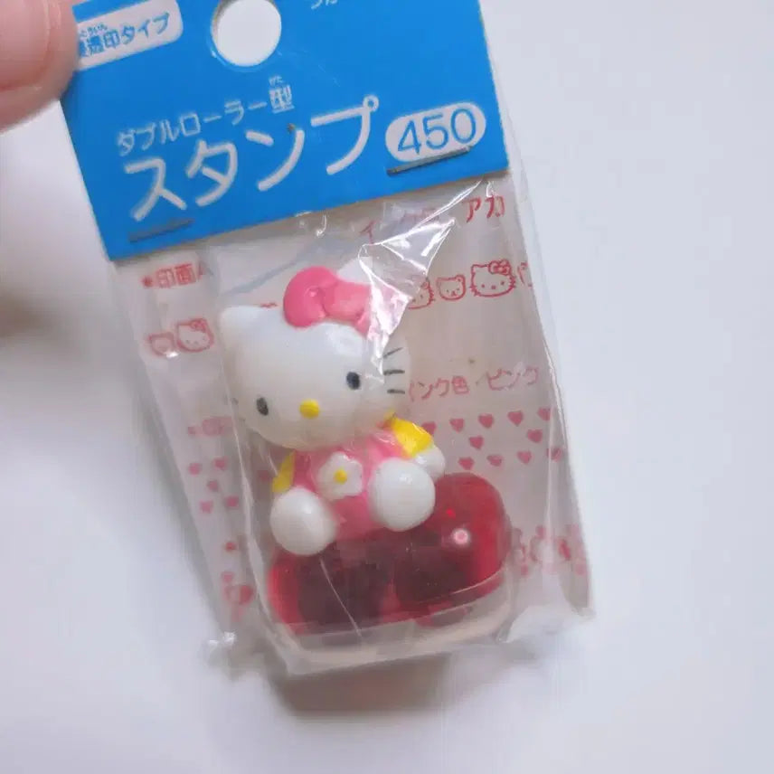 [BUNJANG] Hello Kitty Classic Kawaii Roller Stamp / 헬로키티 고전 카오하나 스탬프 도장