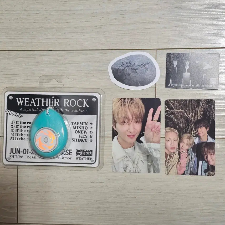 [BUNJANG] SHINee Atmos (Weather Rock Ver.) Onew Version Album / 샤이니 앨범 애트모스 웨더락 (온유 버전)