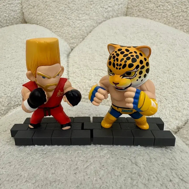 [BUNJANG] Tekken SD Figure Set (King &amp; Paul) / 철권 sd 피규어