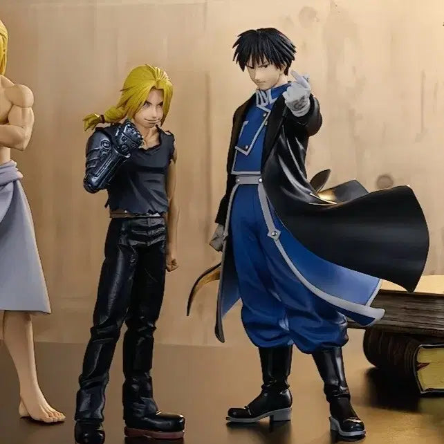 [BUNJANG] Fullmetal Alchemist Roy Mustang &amp; Edward Elric Figure 2-Set / 2종세트 제일복권 강철의 연금술사 로이 머스탱 에드워드 엘릭 강연금