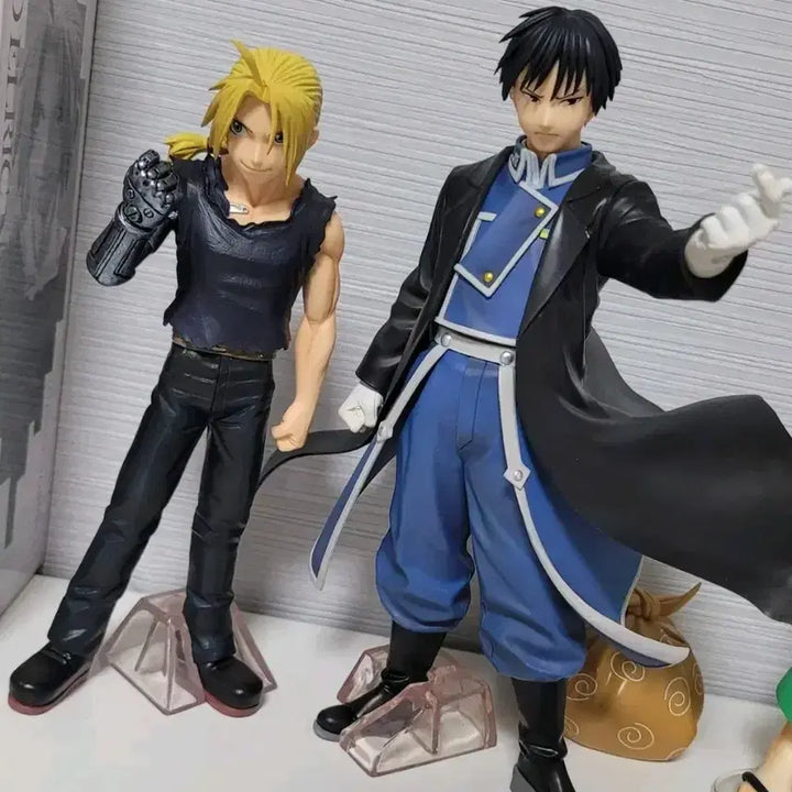 [BUNJANG] Fullmetal Alchemist Roy Mustang &amp; Edward Elric Figure 2-Set / 2종세트 제일복권 강철의 연금술사 로이 머스탱 에드워드 엘릭 강연금