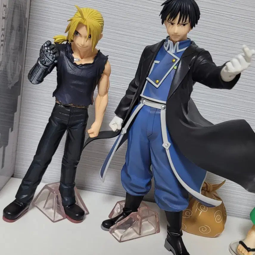 [BUNJANG] Fullmetal Alchemist Roy Mustang &amp; Edward Elric Figure 2-Set / 2종세트 제일복권 강철의 연금술사 로이 머스탱 에드워드 엘릭 강연금