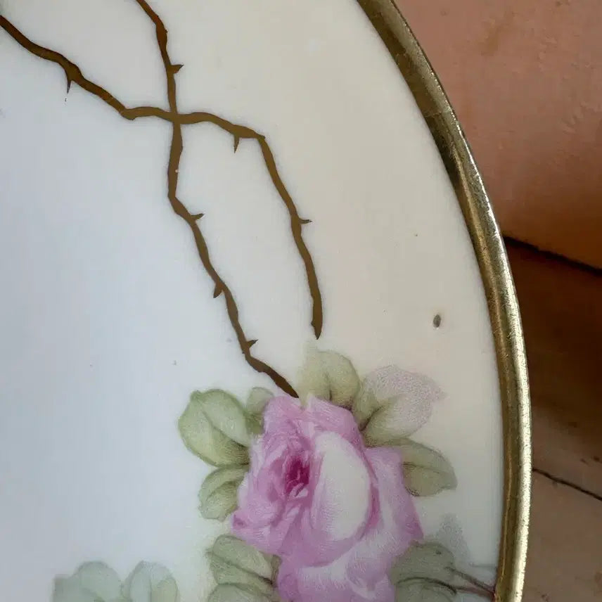 [BUNJANG] 1890s Royal Rudolstadt Salad Plate / 1890년대 독일 앤틱 로열 루돌슈타트 샐러드 접시