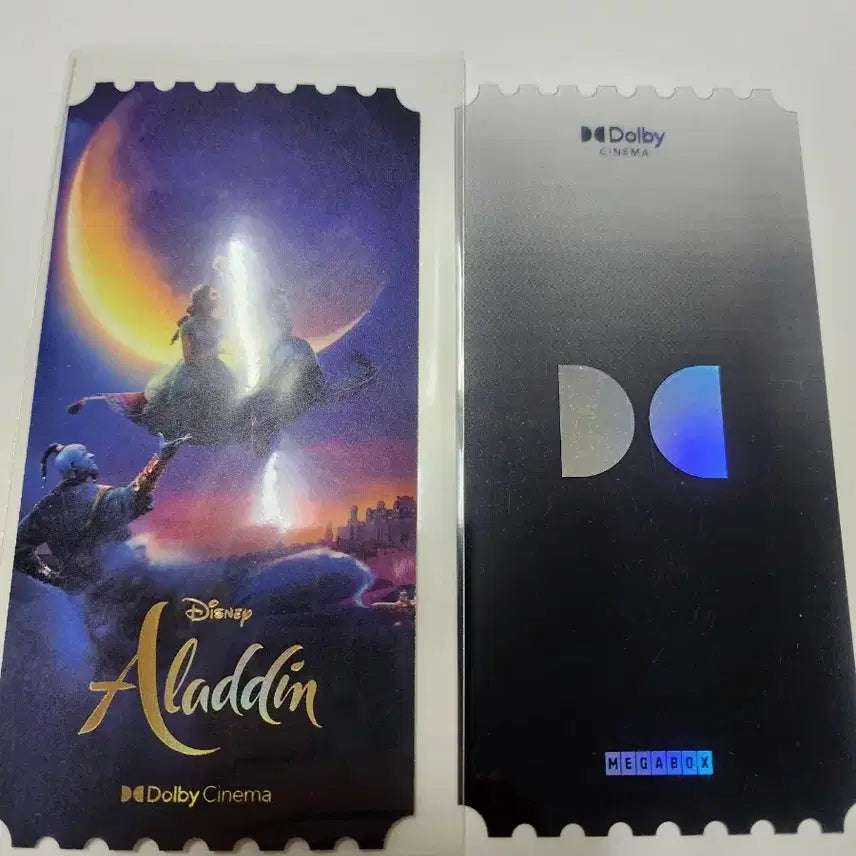 [BUNJANG] Aladdin Original Ticket / 알라딘 오티 오리지널티켓 판매합니다