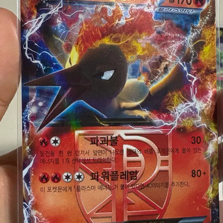 [BUNJANG] Pokemon Card Plasma Freeze Moltres EX BW / 포켓몬카드 플라즈마단 파이어 EX bw 상태 좋음