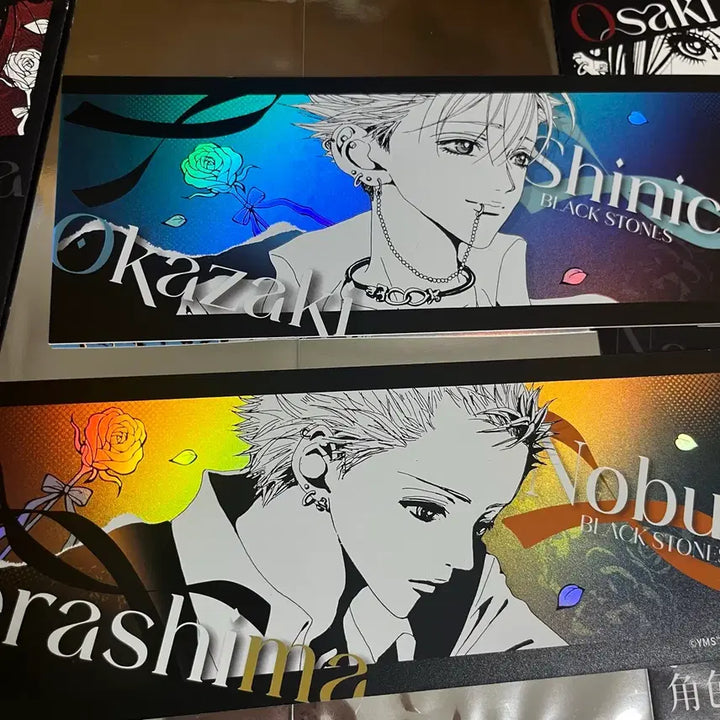 [BUNJANG] Nana "Shinichi Nobuo" &amp; "Yazawa Ai" Shanghai Collaboration Ticket Style Card Set / NANA 나나 상하이 콜라보 티켓풍 카드 신이치 노부오 / 야자와아이