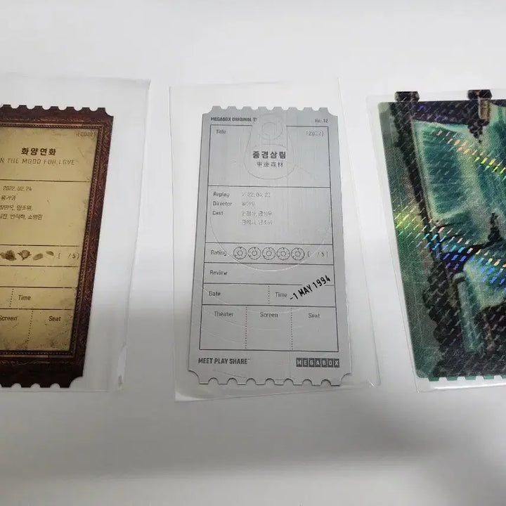 [BUNJANG] Wong Kar-wai In the Mood for Love Chungking Express Happy Together Original Ticket / 왕가위 화양연화 중경삼림 해피투게더 오티 오리지널티켓 판매합니다