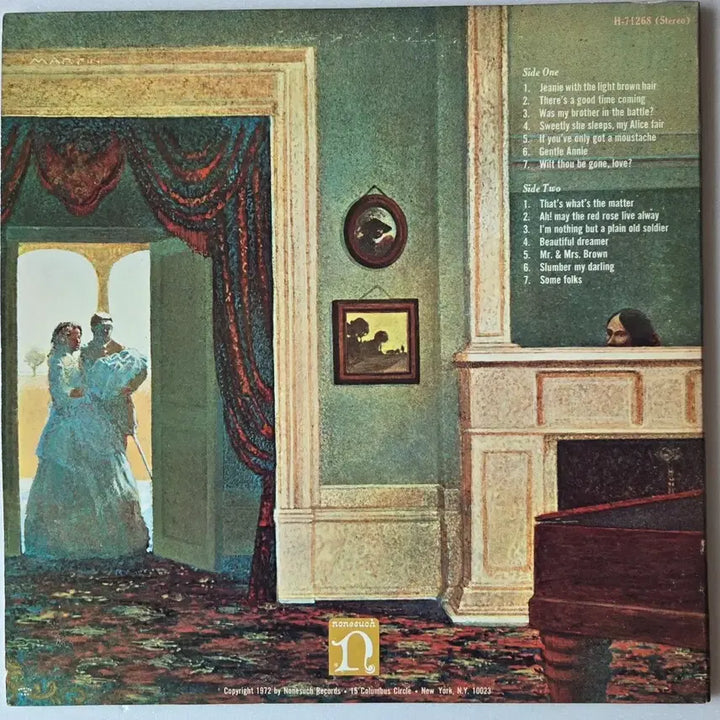 [BUNJANG] Stephen Foster Song Collection LP (Nonesuch Records H-71268, 1972) / 포스터 가곡집 LP ( Nonesuch, 이 한장의 명반 추천반)