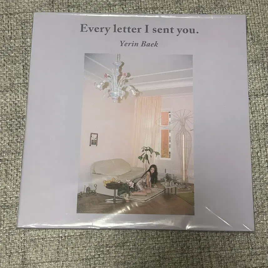 [BUNJANG] Yerin Baek Every Letter I Sent You LP (Clear Vinyl, 2LP) / 백예린 Every letter I sent you lp