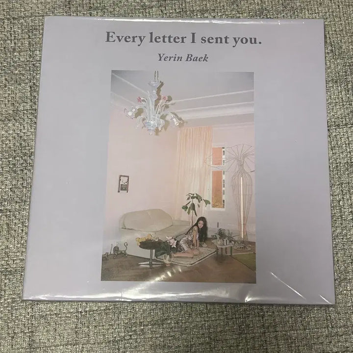 [BUNJANG] Yerin Baek Every Letter I Sent You LP (Clear Vinyl, 2LP) / 백예린 Every letter I sent you lp