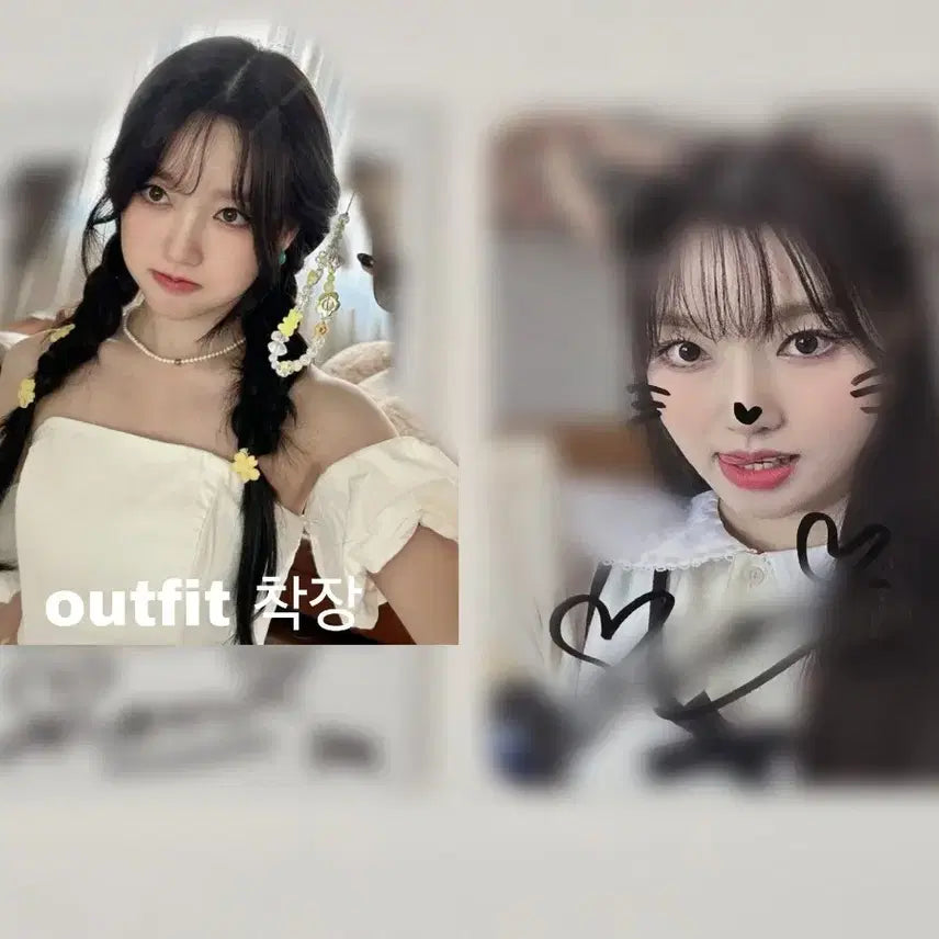 [BUNJANG] LOONA Loossemble Gowon Autographed Polaroid &amp; Photocard Set / 이달의소녀 루셈블 고원 싸인폴라 싸인포카 세트