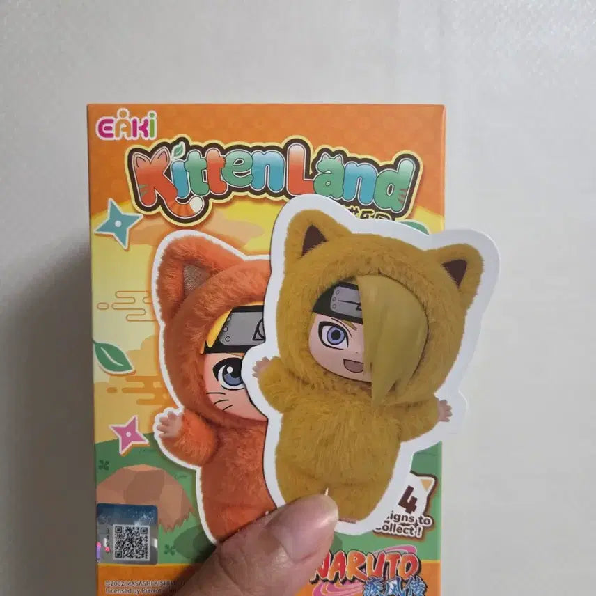[BUNJANG] Naruto Deidara Kitten Land Plush / Eaki 나루토 키튼랜드 데이다라 피규어 누이