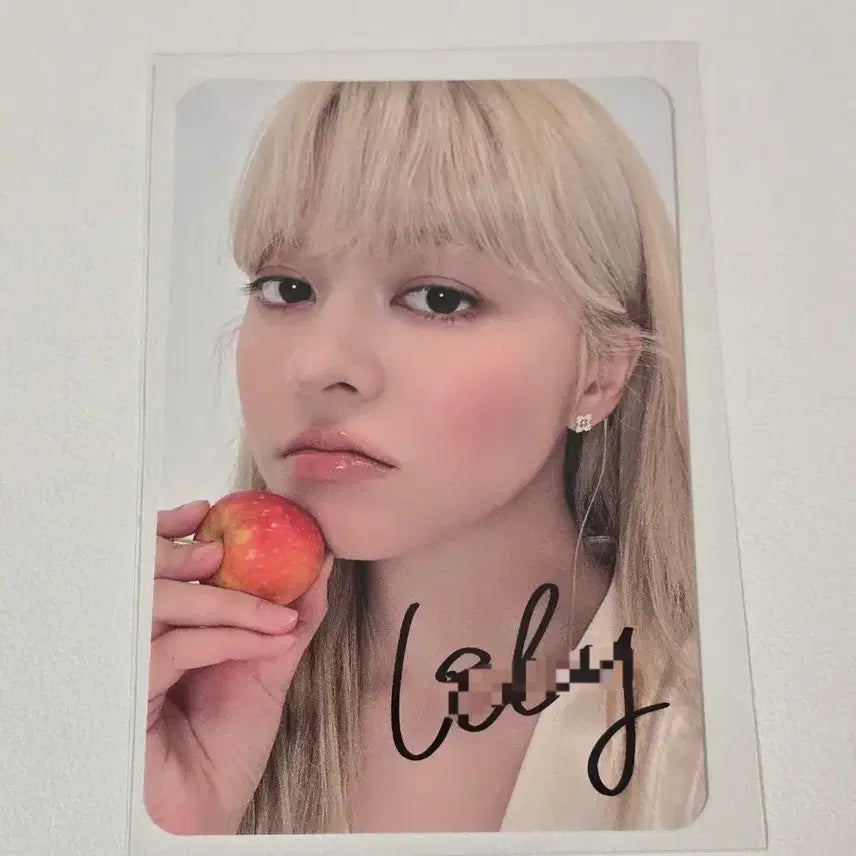 [BUNJANG] NMIXX Lily Signed Photocard / !!급전!!엔믹스 릴리 싸인 포토카드