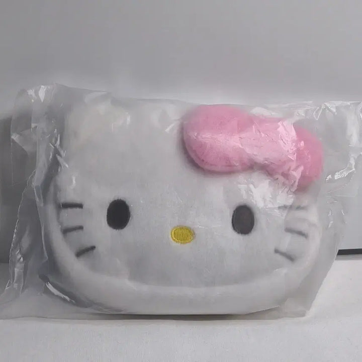 [BUNJANG] Sanrio Hello Kitty Pouch with Reel Pass / 미사용, 산리오 헬로 키티 파우치 릴패스