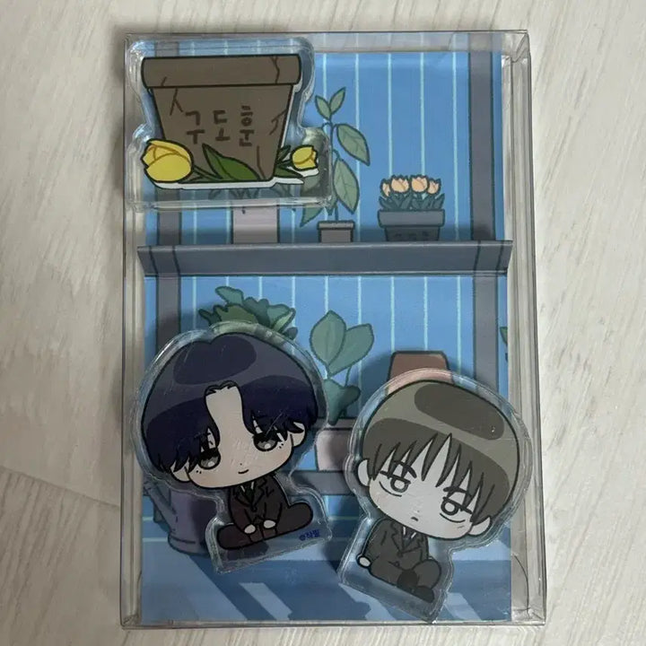 [BUNJANG] Corrotto Yuwon Bulbyeon Flowerpot Acrylic Block Set Photocard Bundle Set (Sealed) / 유원불변 화분 아크릴 블록 세트 미개봉 코롯토 포카포함 lezhin