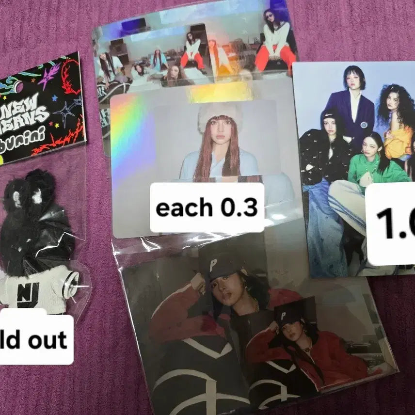 [BUNJANG] NewJeans Unsealed Album Official Photocard POB / 뉴진스 개봉 앨범 공방 엽서 포카 특전 미공포 양도