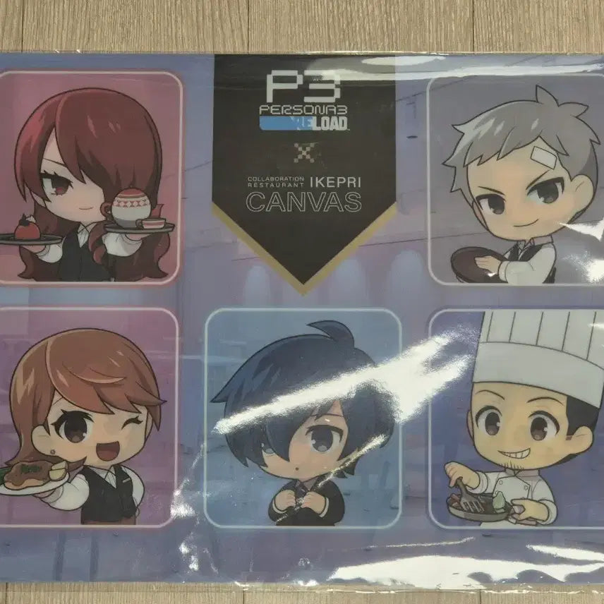 [BUNJANG] Persona 3 Ikefre Canvas Collaboration A4 Clear File / 페르소나3 이케프리캔버스 콜라보 A4 클리어파일