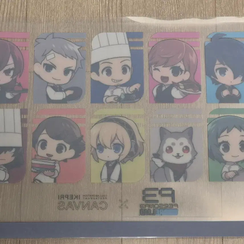 [BUNJANG] Persona 3 Ikefuri Canvas Clear Poster Special Benefit / 페르소나3 이케프리캔버스 클리어포스터 특전