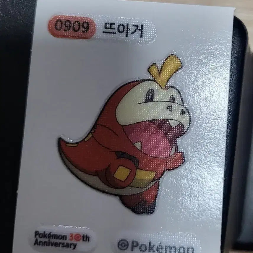 [BUNJANG] Pokemon 30th Anniversary Charmander Sticky Seal / 포켓몬 30주년 뜨아거 띠부씰