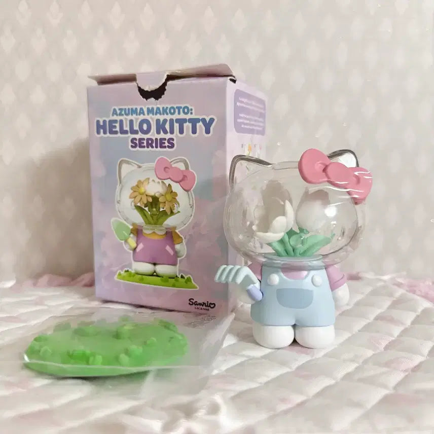[BUNJANG] Sanrio Hello Kitty Mighty Jacks Figure / 산리오 헬로키티 키티 마이티잭스 피규어 꽃