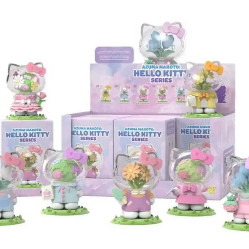 [BUNJANG] Sanrio Hello Kitty Mighty Jacks Figure / 산리오 헬로키티 키티 마이티잭스 피규어 꽃