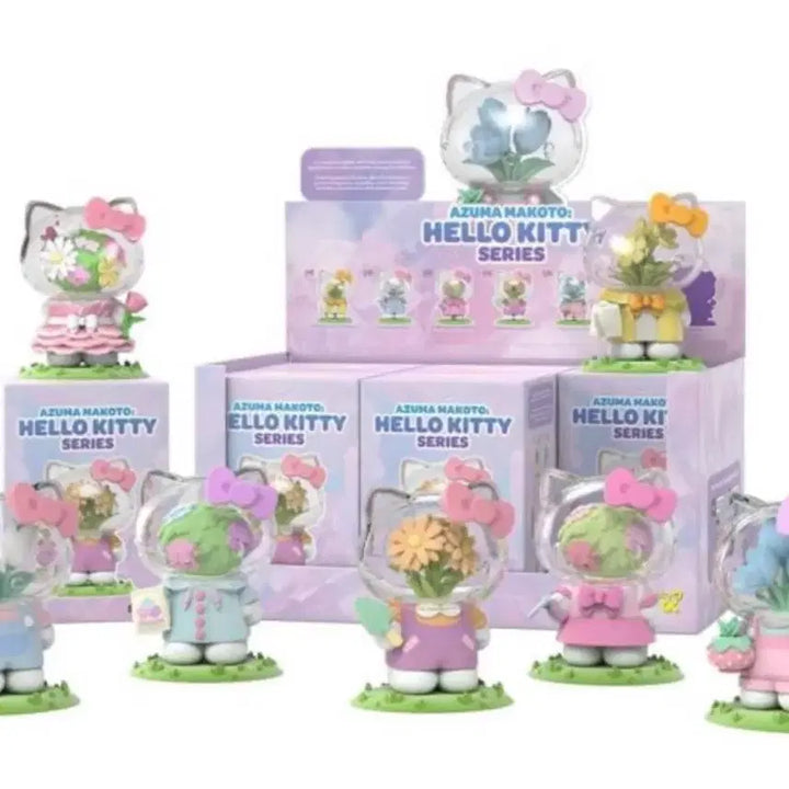 [BUNJANG] Sanrio Hello Kitty Mighty Jacks Figure / 산리오 헬로키티 키티 마이티잭스 피규어 꽃