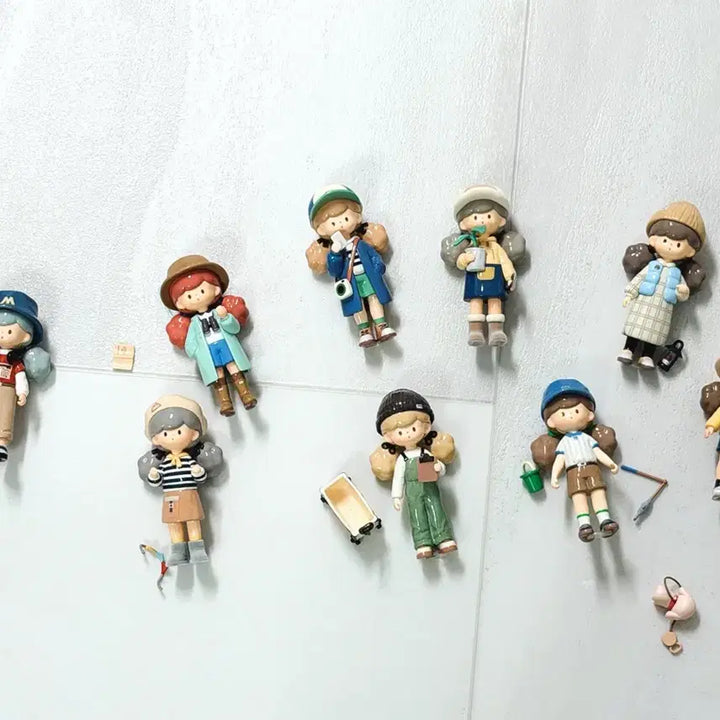 [BUNJANG] Molinta Camping Vlog Series Set of 9 Figures / 몰린타 캠핑 브이로그 시리즈 9개 세트 판매